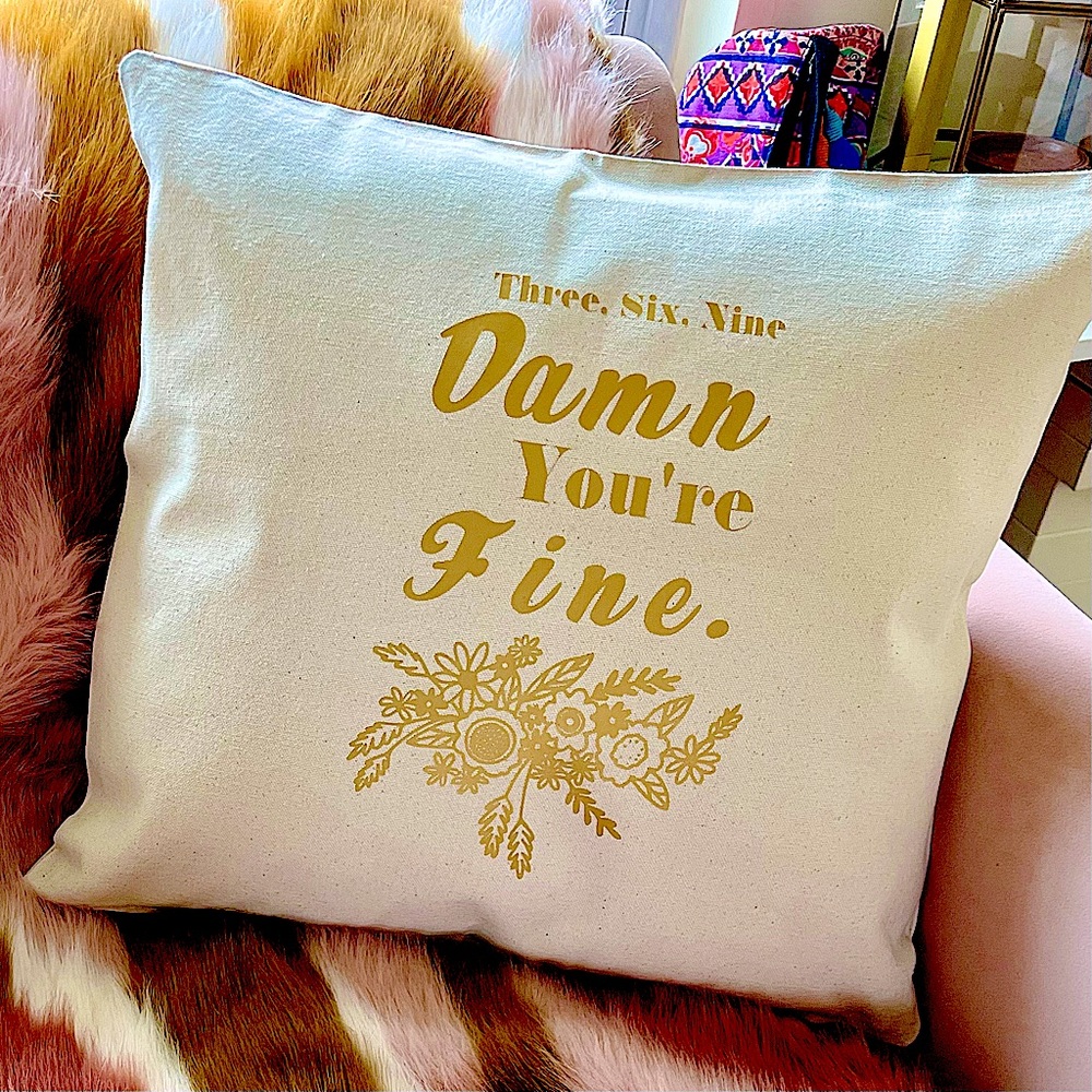 • Custom Made Pillow •